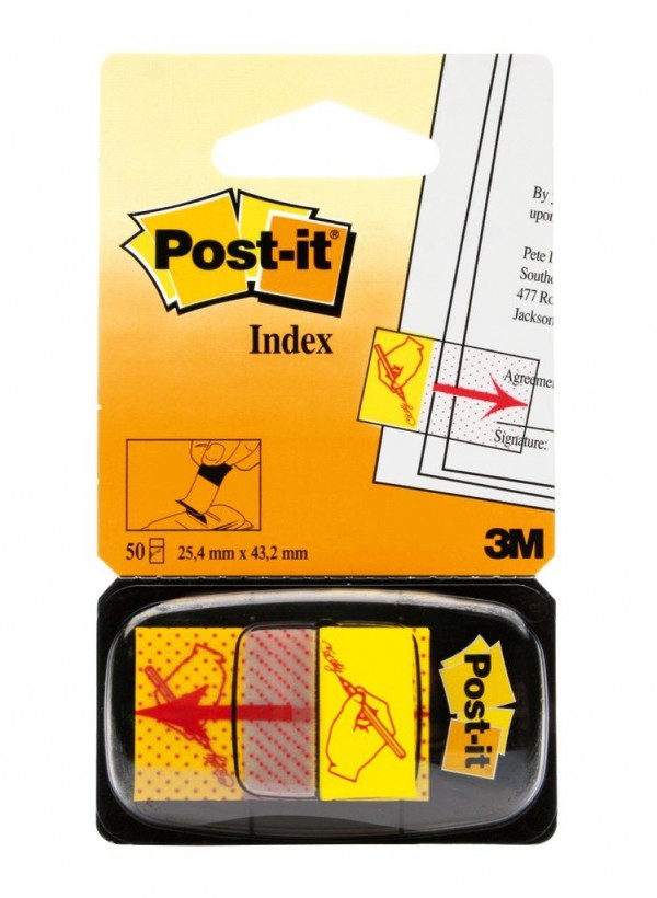 Post-it® Flags 680-3 (36), 1 in x 1.7 in (25,4 mm x 43,2 mm) Green