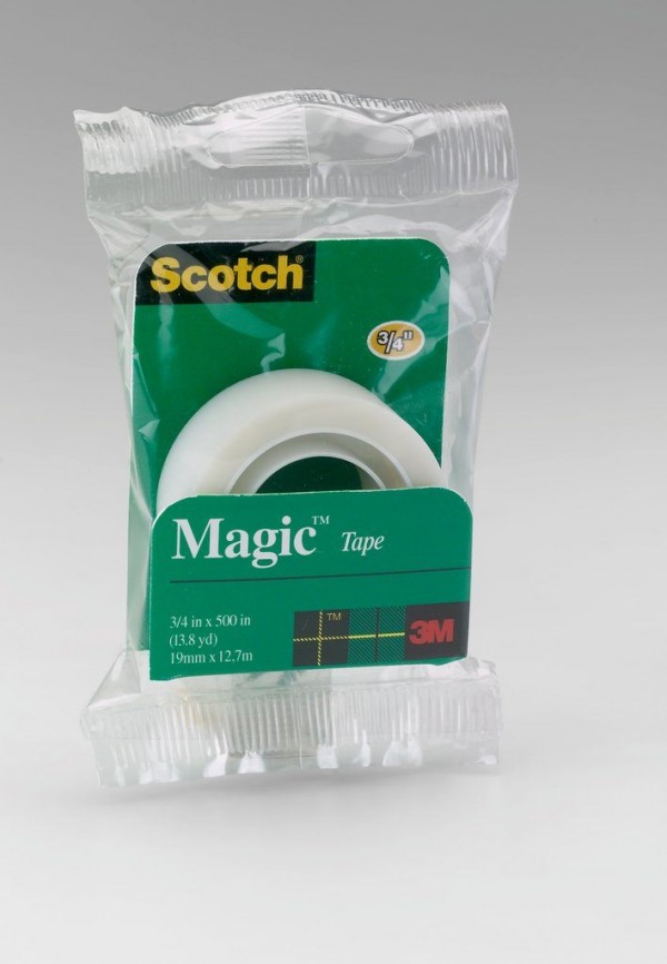 Scotch® Magic™ Tape 205, 3/4 in x 500 in (19 mm x 12,7 m)