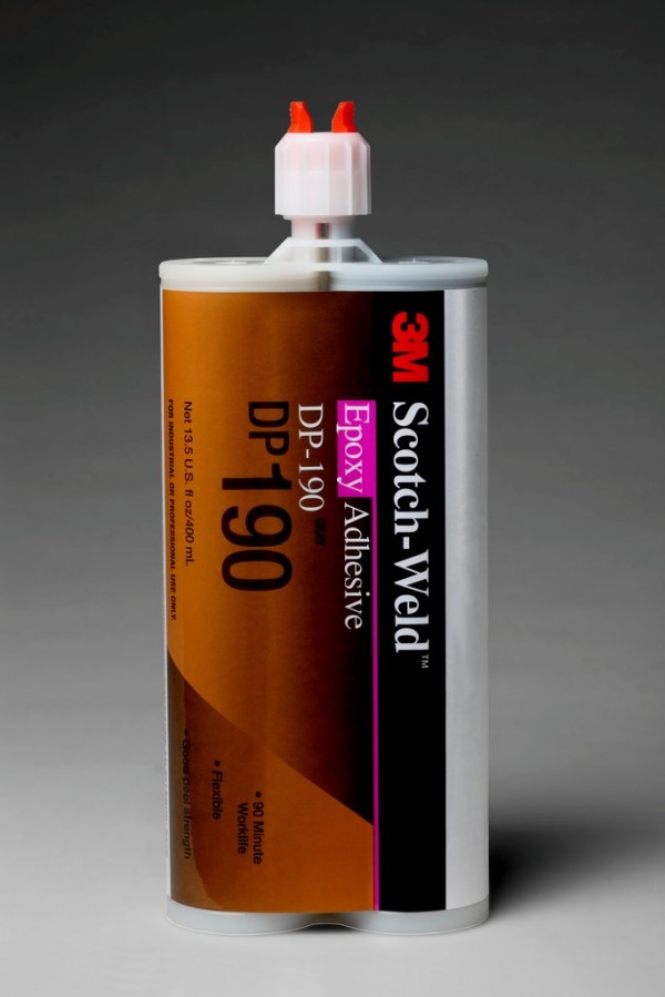 3M™ Scotch-Weld™ Epoxy Adhesive DP190 Gray, 400 mL, 6 per case