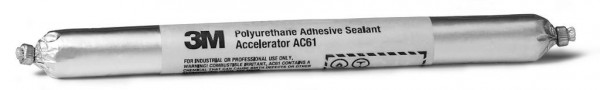 3M™ Polyurethane Adhesive Sealant Accelerator AC61, 45mL Sausage Pack with Manifold, 12 per case. To be used with3M™ Polyurethane Adh Slnt 550 FC 350mL Sausage Packs.