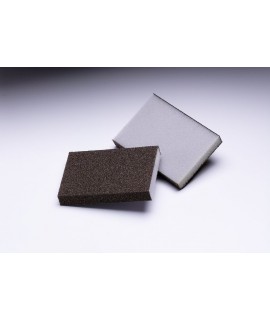 3M™ High Flexibility Sanding Sponge CP037, 3.75 in x 2.625 in x .5 in, 108 cs Bulk Medium