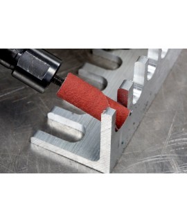 Standard Abrasives™ A/O Straight Cartridge Roll 711444, 1/4 in x 1 in x 1/8 in 180, 100 per case