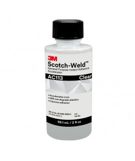 3M™ Scotch-Weld™ Instant Adhesive Accelerator AC113, 2 fl oz/59.1 mL, 10 per case