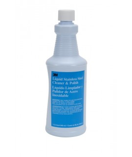 3M™ Liquid Stainless Steel Cleaner and Polish, Quart, 6/case