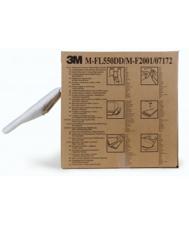 3M™ Maintenance Sorbent Folded M-FL550DD/M-F2001/07172(AAD), Environmental Safety Product, High Capacity, 3 ea/cs