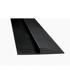 3M™ Mat Edging Roll, Medium Profile, Black, 1 in x 75 ft, 1/case