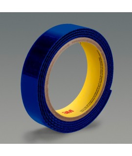 3M™ Fastener SJ3419FR Hook Flame Resistant S021 Royal Blue, 1 in x 50 yd 0.15 in Engaged Thickness, 12 per case