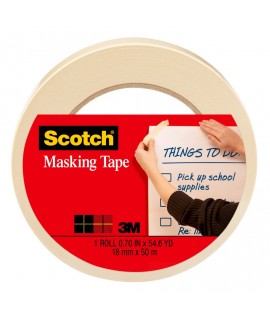 3436 Masking Tape , .70 in x 54.6 yd