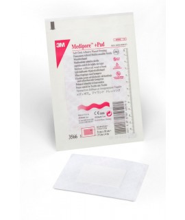 3M™ Medipore™ +Pad Soft Cloth Adhesive Wound Dressing 3566