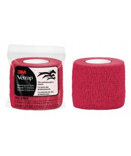 3M™ Vetrap™ Bandaging Tape, 1404R Red