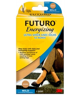 FUTURO™ Ultra Sheer Knee Highs for Women 71013NEN, Small Nude