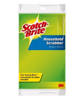 Scotch-Brite® Household Scrubber Brush Refill 561, 3.25 in x 6 in 1.75 in, 7/cs, 1/pack