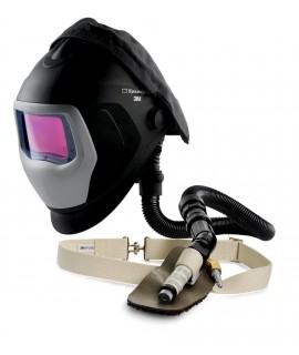 3M™ Speedglas™ Fresh-Air III Supplied Air System 25-5702-30iSW, with V-100 Vortex Air-Cooling Valve and 9100-Air Welding Helmet, ADF 9100XXi, 1 EA/Case