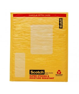 Scotch™ Poly Bubble Mailer 8974, 9.5 in x 13.5 in