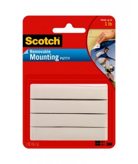 Scotch® Mounting Putty 860 Removable 2 oz.