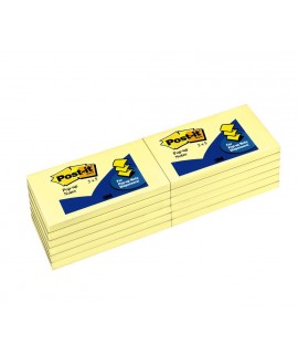 Post-it® Pop-up Dispenser Notes R350-YW, 3 in x 5 in (7.62 cm x 12.7 cm) Canary Yellow