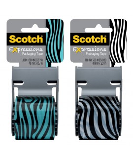 Scotch Shipping Packaging Tape with Dispenser, 1.88 in. x 84.2 yd
