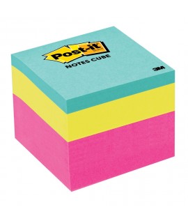 Post-it® Notes Cube 2051-FLT 2 in x 2 in, Pink Wave