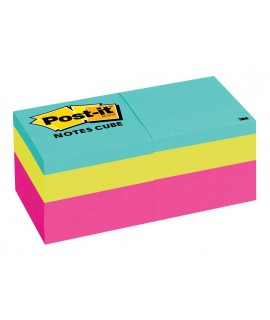 Post-it® Notes Cube 2051-FLT-2PK, 2 in x 2 in