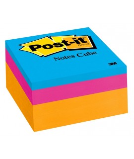 Post-it® Notes Cube 2053-ELT-O, 3 in x 3 in, Orange Wave