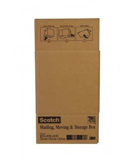 Scotch™ Folded Box, 8010FB 10 in x 10 in x 10 in Folded Box