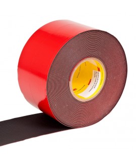3M™ Polyurethane Protective Tape 8641 Matte Black Perforated Skip Slit Liner, 24 in x 36 yd, 1 per case