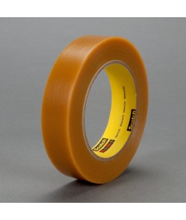 3M™ Electroplating/Anodizing Tape 484 Tan, 1/4 in x 36 yd 7.2 mil, 144 per case Bulk