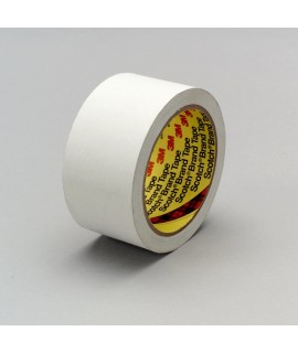 3M™ Low Tack Paper Tape 3051 White, 1/2 in x 36 yd 3.3 mil, 72 per case Bulk