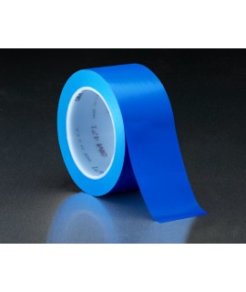 3M™ Vinyl Tape 471 Blue, 3/8 in x 36 yd 5.2 mil, 96 per case