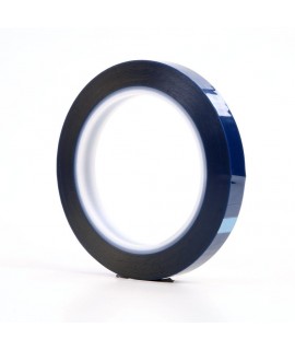3M™ Polyester Tape 8991 Blue, .5 in x 72 yd 2.4 mil, 72 rolls per case Bulk