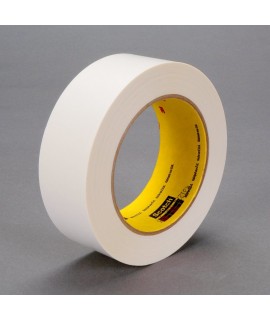 3M™ Repulpable Flatback Tape R3127 White, 12mm x 55m, 72 per case Bulk