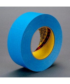 3M™ Repulpable Strong Single Coated Tape R3187 Blue, 18mm x 55m, 48 per case Bulk