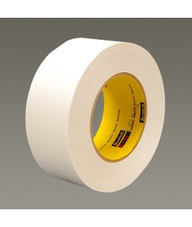 3M™ Repulpable Strong Single Coated Tape R3187 White, 18mm x 55m, 48 per case Bulk