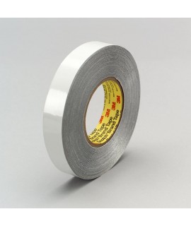 3M™ High Temperature Aluminum Foil/Glass Cloth Tape 363L Silver, 4-1/2 in x 108 yd, 8 rolls per case bulk