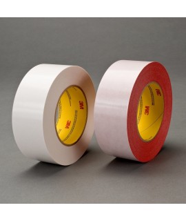 3M™ Double Coated Tape 9738 Clear, 12 mm x 55 m, 96 rolls per case
