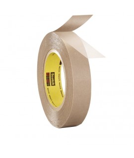 3M™ Double Coated Tape 9832 Clear, 0.5 in x 60 yd 4.8 mil, 72 rolls per case