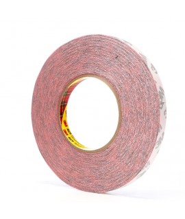 3M™ Double Coated Tape 469 Red, 1/2 in x 60 yd 0.14 mm, 72 rolls per case Bulk