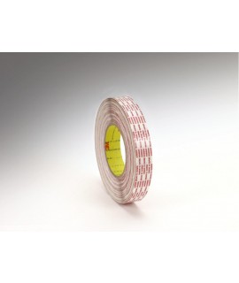 3M™ Double Coated Tape Extended Liner 476XL Translucent, 1 in x 60 yd 6.0 mil, 36 per case Bulk