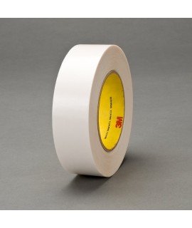 3M™ Double Coated Tape 9737 Clear, 36 mm x 55 m, 32 rolls per case