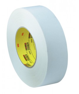 3M™ Textile Flatback Tape 2526 White, 48 mm x 55 m 9.8 mil, 24 per case Bulk