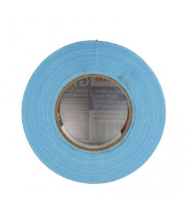 3M™ Premium Matte Cloth (Gaffers) Tape GT2 Fluorescent Blue, 48 mm x 50 m 11 mil,  24 rolls per case