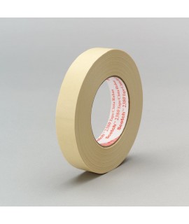 3M™ Performance Masking Tape 2380 Tan, 100 mm x 55 m 7.2 mil, 8 per case Bulk