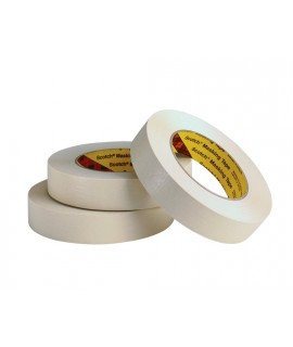3M™ Paint Masking Tape 231/231A Tan, 107 mm x 55 m 7.6 mil, 8 per case Bulk