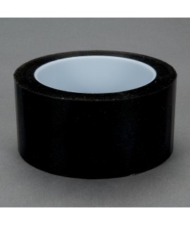 3M™ Polyester Film Tape 850 Black, 1/2 in x 72 yd 1.9 mil, 72 per case Bulk