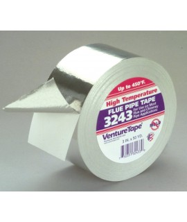 3M™ Venture Tape™ High Temperature Aluminum Foil Tape 3243 Natural Aluminum, 30 in x 50 yd, 1 per case