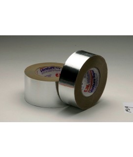 3M™ Venture Tape™ Aluminum Foil Tape 1519CW Natural Aluminum, 30 in x 250 yd 3 mil, 1 per case