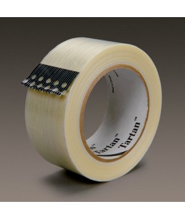 Tartan™ Filament Tape 8932 Clear, 24 mm x 55 m, 36 per case Bulk