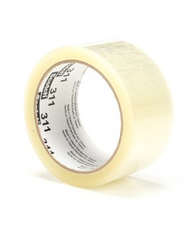 Scotch® Box Sealing Tape 311 Clear, 48 mm x 50 m, 36 rolls per case Bulk