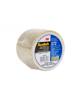 Scotch® High Performance Box Sealing Tape 372 Clear, 72 mm x 50 m, 24 Individually Wrapped Rolls Per Case, Conveniently Packaged