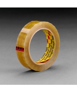 Scotch® Light Duty Packaging Tape 681 Clear Moisture Chemical Resistant, 4 in x 72 yd, 12 rolls per case Bulk